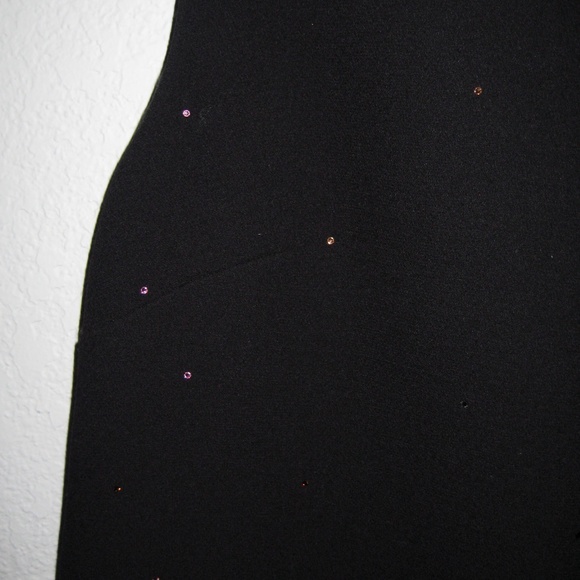 New with Tags Christopher Kane Black Crepe and Gem Dress 6UK/2US - Picture 2 of 8